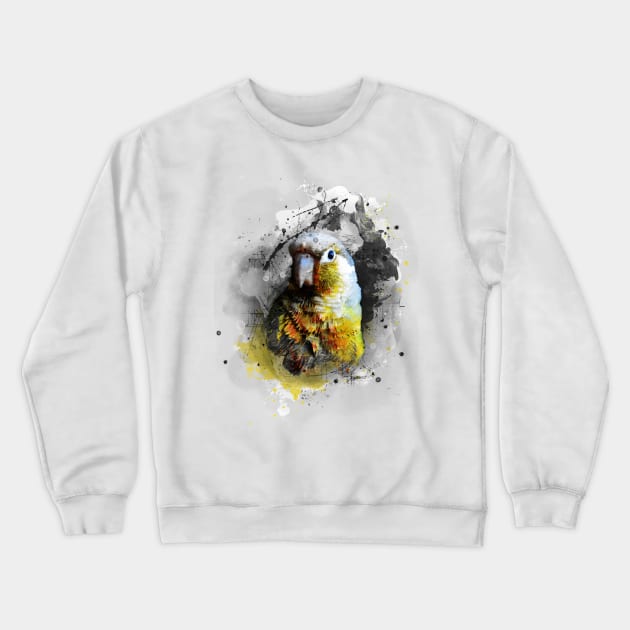 bird parrot art #bird #parrot Crewneck Sweatshirt by JBJart